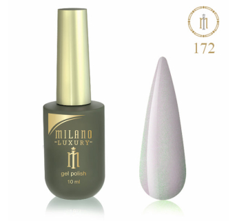 Гель лак MILANO LUXURY 10 мл № 172 (Жемчужно-белый)