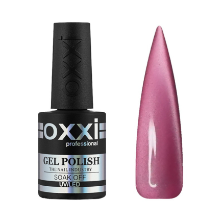 Гель-лак Oxxi Professional Summer Silk Cat 001 рожевий з перламутром 10 мл (2100994317738)