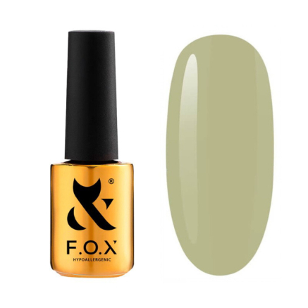 Гель-лак F.O.X Spectrum Gel Vinyl 014 Chill нежный оливковый. 7 мл (2100994232604)