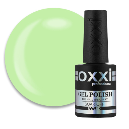 Гель-лак Oxxi Professional 323 світлий мятно-салатовий. 10 мл (2100994220656)
