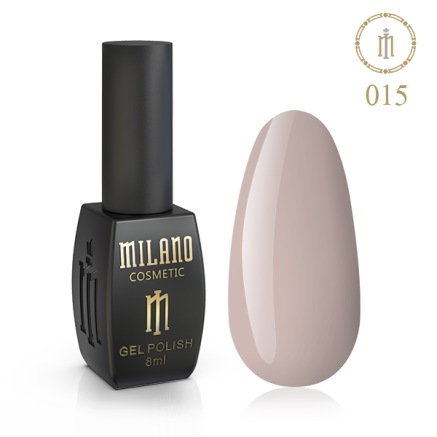 Гель лак MILANO 8 мл № 015 (Ячменное зерно)