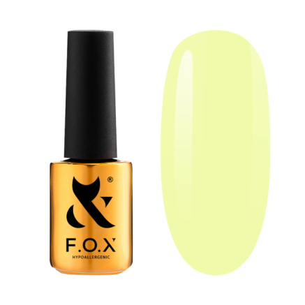 Гель-лак F.O.X Spectrum Gel Vinyl 133 Lime Jelly лимонно-лаймовый крем. 7 мл (2100994287147)