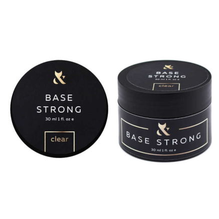 База для гель-лака F.O.X Base Strong Clear. в баночке. 30 мл (2100994214518)