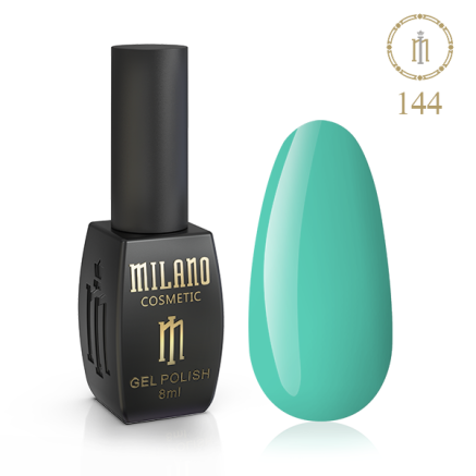 Гель лак MILANO 8 мл № 144 (Нефритовый)