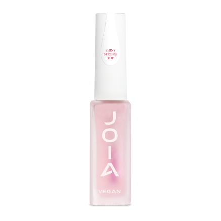 Блискуче довготривале топове покриття для лаку Shiny Strong Top JOIA vegan, 8 мл
