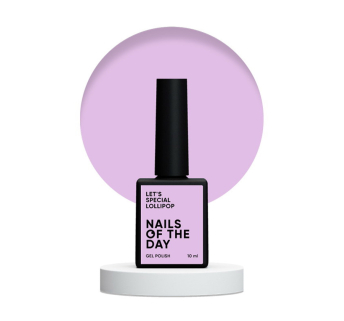 Гель-лак Nails Of The Day Lets Special 273 Lollipop бледно-фиолетовый 10 мл (4820599632507)