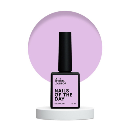 Гель-лак Nails Of The Day Lets Special 273 Lollipop блідо-фіолетовий 10 мл (4820599632507)