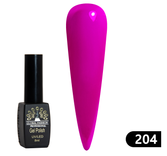 Гель лак BLACK ELITE 204, Global Fashion 8 мл