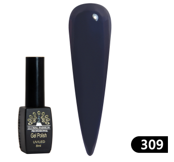 Гель лак BLACK ELITE 309, Global Fashion 8 мл