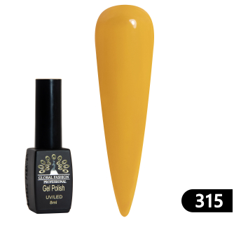 Гель лак BLACK ELITE 315, Global Fashion 8 мл