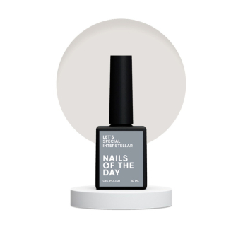 Гель-лак Nails Of The Day Lets Special Interstellar молочно-серый. 10 мл (4821302560001)