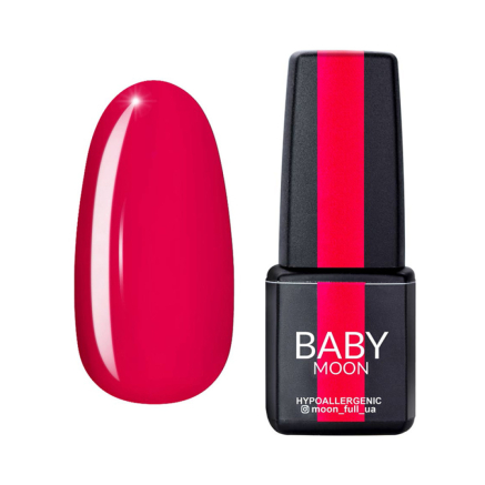 Гель-лак Baby Moon Dolce Rose 022 рожево-червоний. 6 мл (5908254000225)