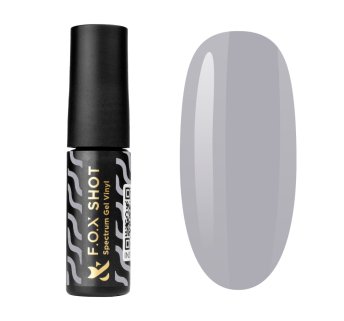 Гель-лак F.O.X Shot Spectrum Gel Vinyl 099 Elizabeth светлый серо-голубой. 5 мл (2100994262380)