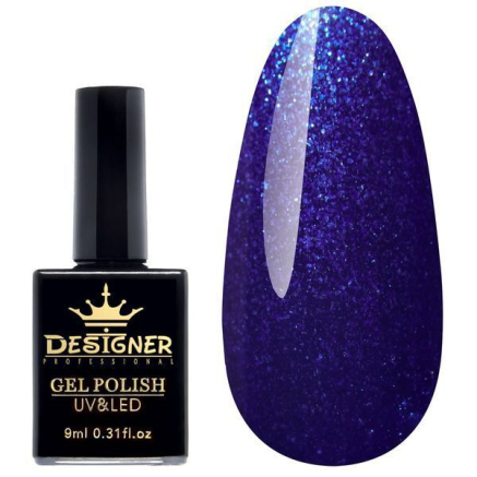 Гель-лак Designer Platinum Lux - N378 'Дайвінг'