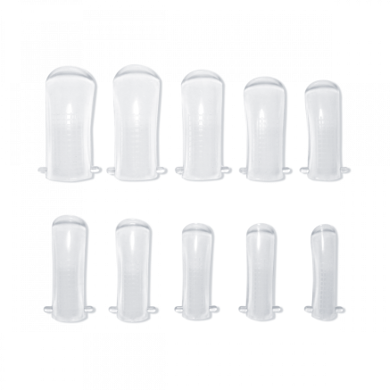 Багаторазові верхні форми для нарощування JOIA vegan Reusable Upper Nail Forms for extensions, 100 шт Багаторазові верхні форми для нарощування JOIA vegan Reusable Upper Nail Forms for extensions, 100 шт