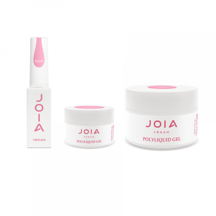 Гель-база PolyLiquid Gel Ballet, JOIA Vegan, 50 Мл