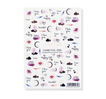 Слайдер JOIA vegan, Combi Foil 033