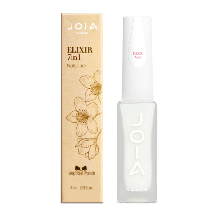 Засіб комплексної дії для живлення нігтів Elixir 7in1 JOIA vegan, 8 мл Засіб комплексної дії для живлення нігтів Elixir 7in1 JOIA vegan, 8 мл