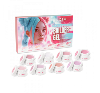 Набор моделирующих гелей Universal builder gel JOIA vegan, 8 цветов