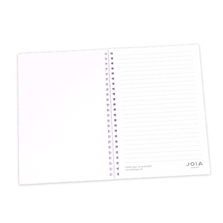 Блокнот на пружині в лінійку JOIA vegan, 10*15 см Блокнот на пружині в лінійку JOIA vegan, 10*15 см
