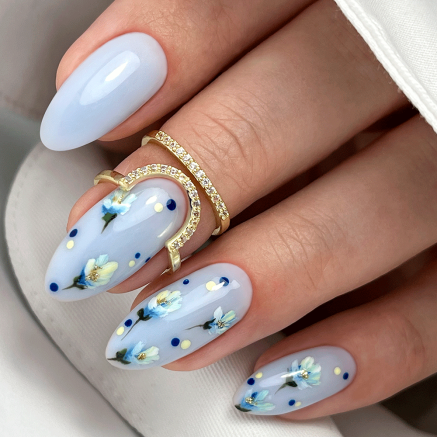 Моделирующий гель Creamy Builder Gel JOIA vegan, Powder Blue, 15 мл