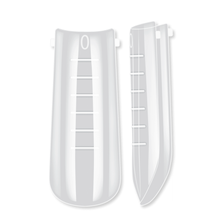 Багаторазові верхні форми для нарощування JOIA vegan, Square, 120 шт. Багаторазові верхні форми для нарощування JOIA vegan, Square, 120 шт.