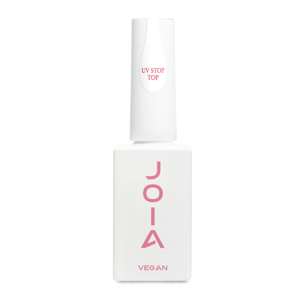 Топ для гель-лака UV Stop Top Wipe, глянцевый, JOIA vegan, 15 мл Топ для гель-лака UV Stop Top Wipe, глянцевый, JOIA vegan, 15 мл