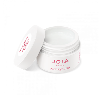 Гель-база PolyLiquid Gel Delicate White, JOIA Vegan, 15 мл