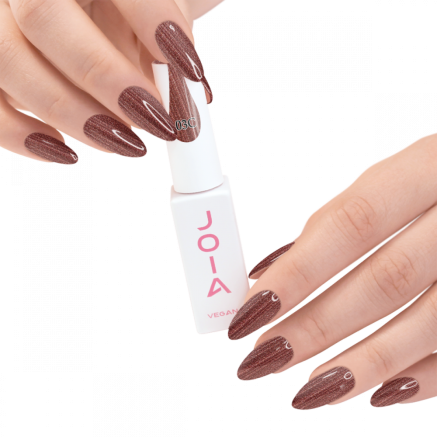 Гель-лак JOIA vegan Cat Eye 04C Smoky Topaz, 6 мл