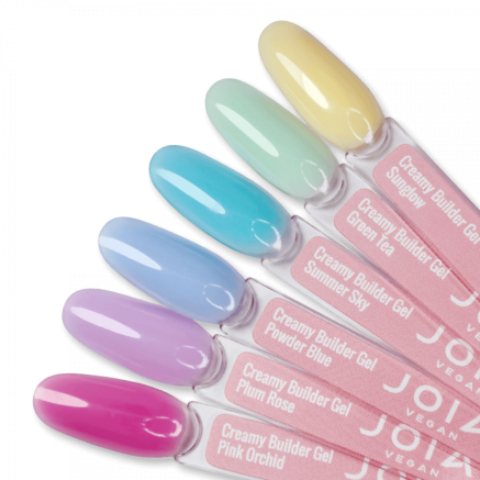 Моделирующий гель Creamy Builder Gel JOIA vegan, Powder Blue, 15 мл