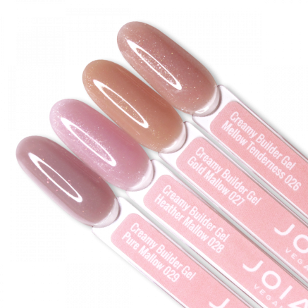 Моделирующий гель Creamy Builder Gel JOIA vegan, 028 Heather mellow, 15 мл