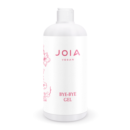 Средство для удаления гель-лака Bye-Bye Gel, 500 мл JOIA vegan Средство для удаления гель-лака Bye-Bye Gel, 500 мл JOIA vegan