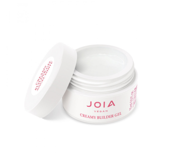Моделирующий гель Creamy Builder Gel JOIA vegan, Angel White, 15 мл