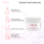 Моделирующий гель Creamy Builder Gel JOIA vegan, Diamond Frost, 15 мл