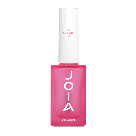 Топ для лаку 30 Seconds Top No Wipe, глянцевий, JOIA vegan Топ для лаку 30 Seconds Top No Wipe, глянцевий, JOIA vegan