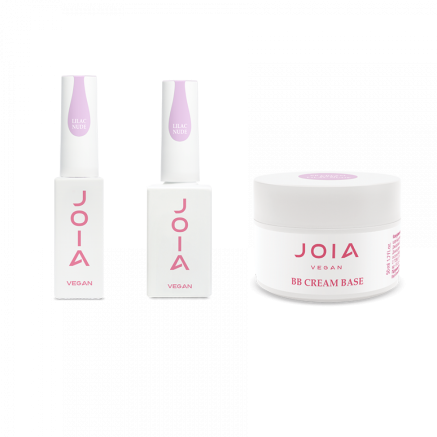 Камуфлююча база BB cream base Lilac Nude, JOIA vegan, 50 мл