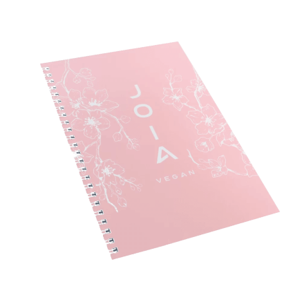 Блокнот на пружині в лінійку JOIA vegan, 10*15 см Блокнот на пружині в лінійку JOIA vegan, 10*15 см