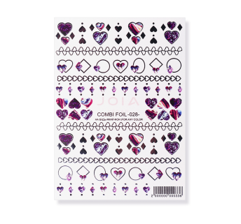 Слайдер JOIA vegan, Combi Foil 028