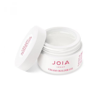 Моделирующий гель Creamy Builder Gel JOIA vegan, Crystal Clear, 15 мл