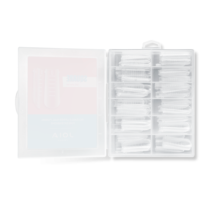 Багаторазові верхні форми для нарощування JOIA vegan, Square, 120 шт. Багаторазові верхні форми для нарощування JOIA vegan, Square, 120 шт.