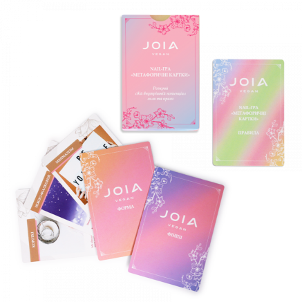 Nail-Гра Метафоричні картки JOIA vegan, набір 50 шт