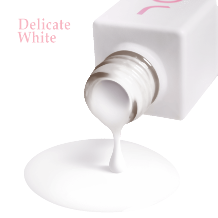 Гель-база PolyLiquid Gel Delicate White, JOIA Vegan, 8 Мл