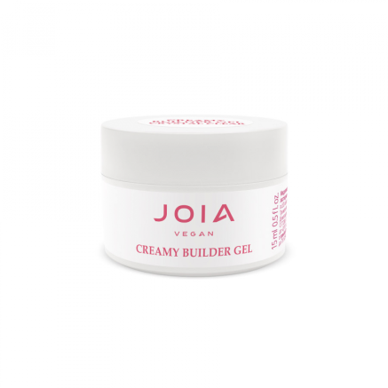 Моделирующий гель Creamy Builder Gel JOIA vegan, Crystal Clear, 15 мл