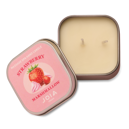 Масажна свічка Massage Spa Hand Candle Strawberry Marshmallow JOIA vegan, 65 мл
