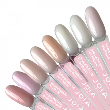 Универсальный моделирующий гель JOIA vegan, 01 Rosy dream, 15 мл
