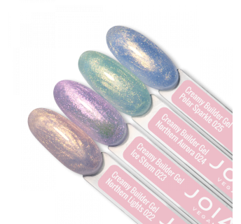 Палітра на тіпсах Creamy Builder Gel JOIA vegan 022-025, 4 кольори