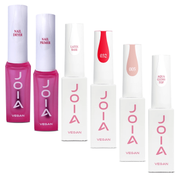 Базовий набір для покриття гель-лаком JOIA vegan Базовий набір для покриття гель-лаком JOIA vegan