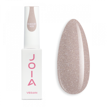 Гель-база PolyLiquid Gel Starlight Nude, JOIA Vegan, 8 Мл