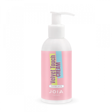 Доглядовий крем для рук Velvet touch JOIA vegan, Toffee latte, 150 мл