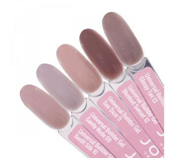 Палітра на тіпсах Universal Builder Gel JOIA vegan, 09-13 кольори